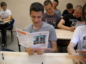 Workshop on e-Participation organised in the Secondary school "Mihajlo Pupin" in Novi Sad