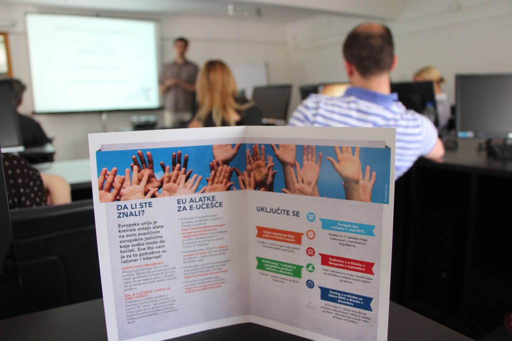 Workshop on e-Participation held in the University Library 